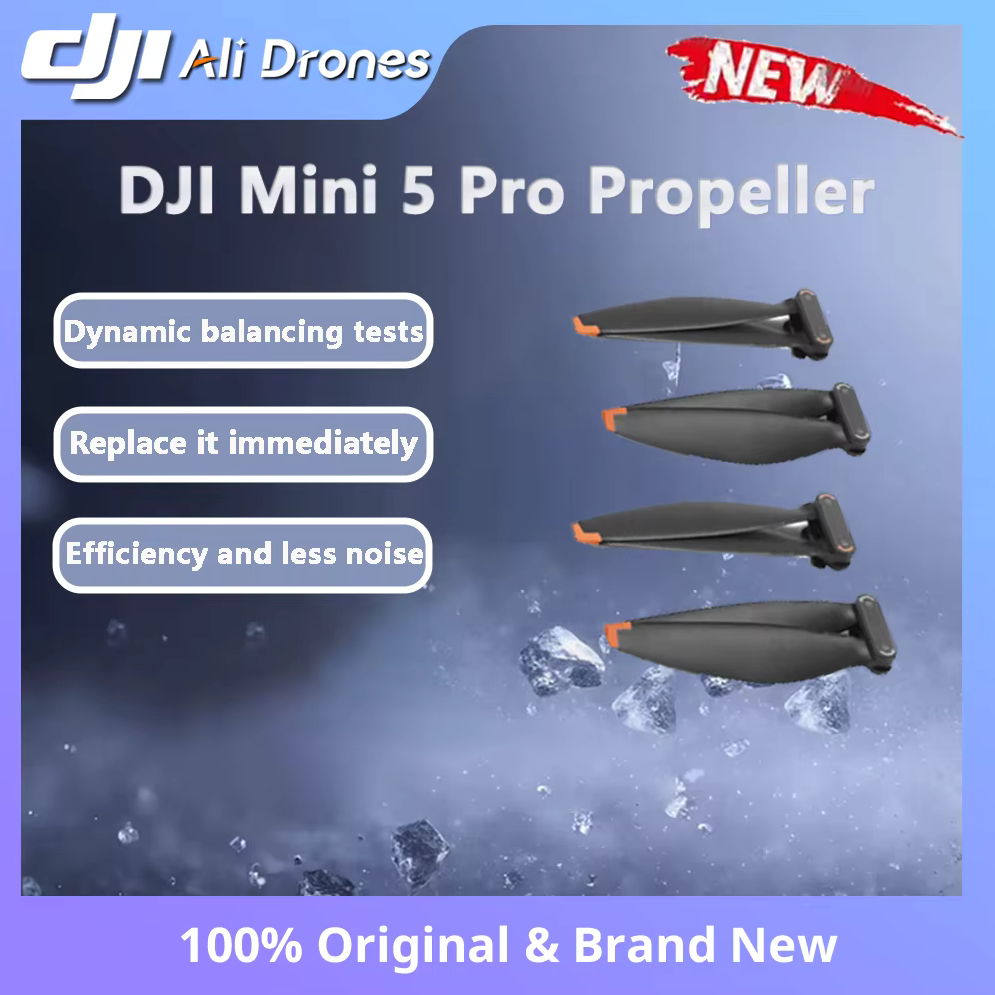Propeller Balancer Tool - DJI Mini 5 Pro プロペラは、正確な動的バランス試験を経て、空力効率を向上させ、騒音を低減しました。
