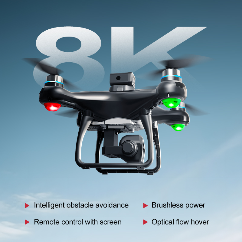 Drone Rc App - Bexine New Z3 GPSドローン、4.3インチスクリーン、5G WIFI FPV、プロ仕様デュアル8K