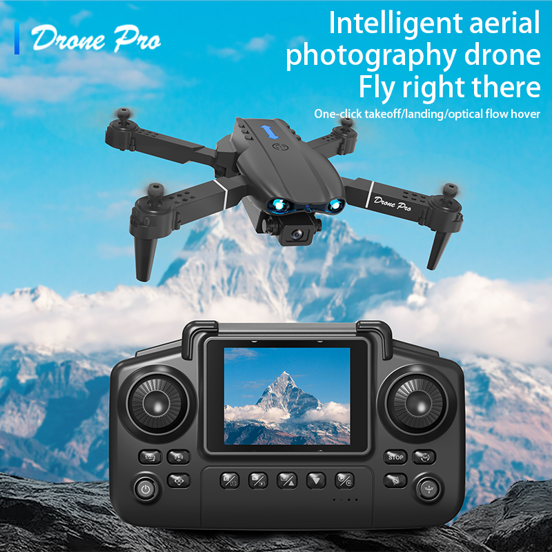 Drone Rc App - E99エアスクリーンコントロールドローン プロ仕様 ワイドRCドローン HD 4Kカメラ 折りたたみ式ヘリコプター航空機