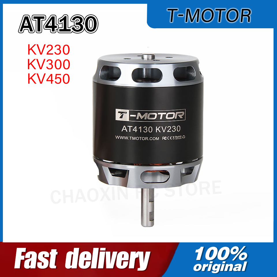 Drone Rc Drone - T-MOTOR AT4130 230/300/450KV ロングシャフト固定翼VTOLカスタムUAVドローン電動モーター OEMまたはODM RCドローンDIYパーツ用