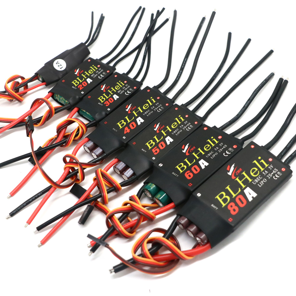 Drone Rc Aircraft - BLHeliブラシレスESC 80A 12A 20A 30A 40A