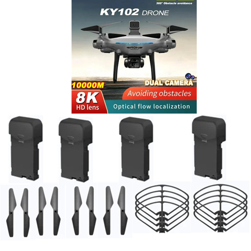 KY102 ドローンバッテリープロペラ KY102 ドローン - Drone Ky102 Rc のレビューと価格