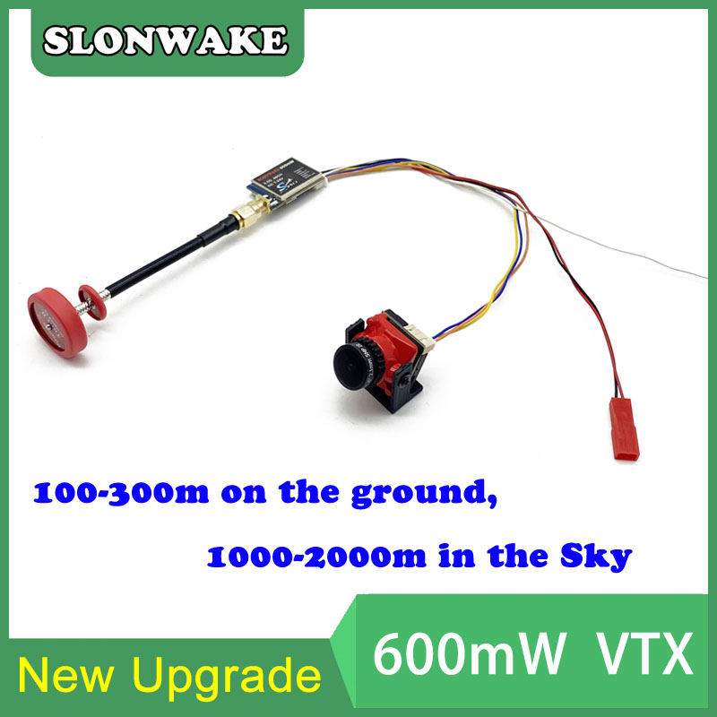 5.8 グラム 48CH 600mW 調整可能な VTX-C - Drone Rc Camera のレビューと価格