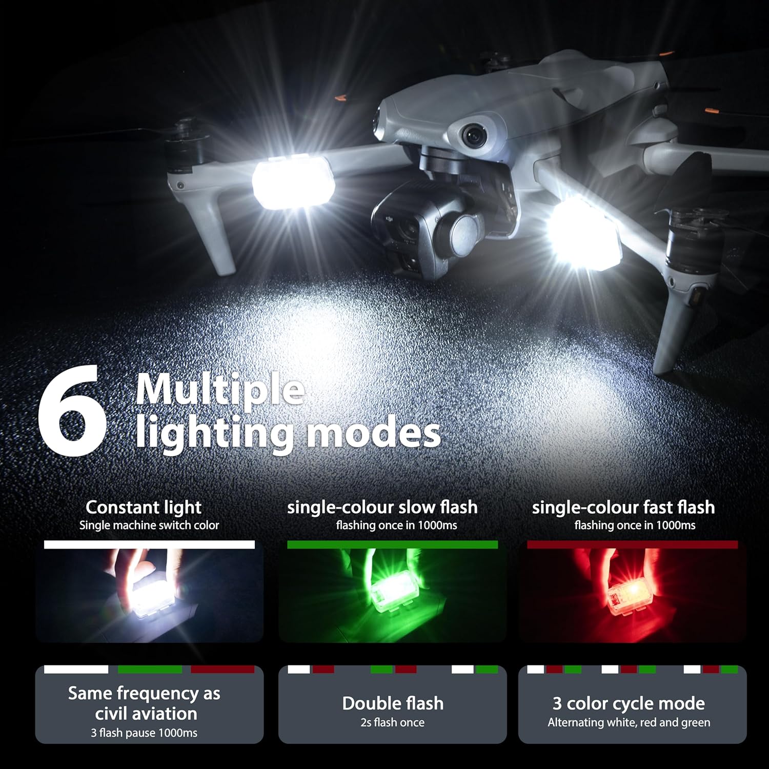 STARTRC ドローン ストロボライト 衝突防止ライト 充 - Drone Udi Rc のレビューと価格
