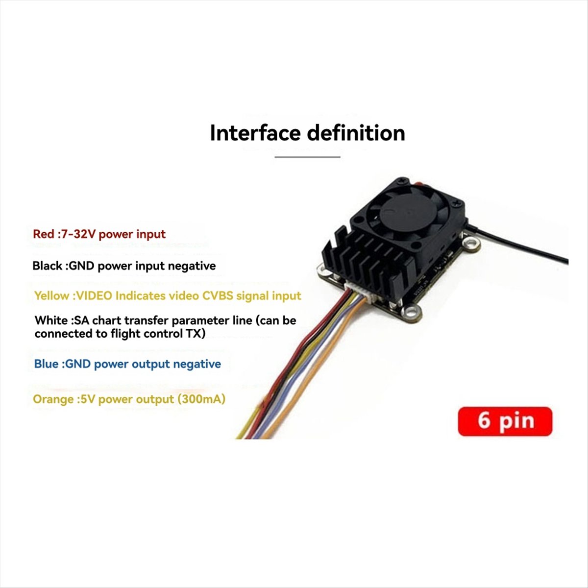 5.8G 2W VTX 2000mW FPV ビデオ送信機モ - Drone Rc Drone のレビューと価格