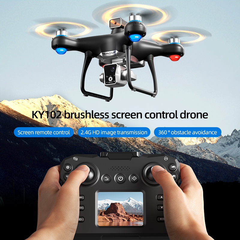 2025 新 K102 画面制御バージョンドローン 4K カ - Drone Ky102 Rc のレビューと価格