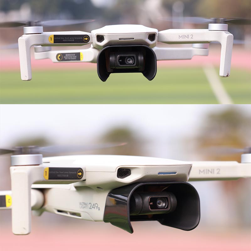 ジンバルアンチグレアカメラガード,レンズフード,サンシェード - Drone Udi Rc のレビューと価格