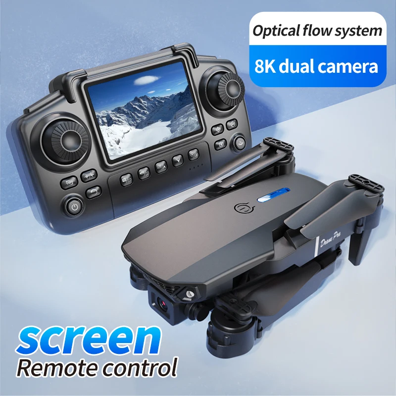 プロフェッショナル E88 プロドローン スクリーン付き 8 - Drone Rc App のレビューと価格