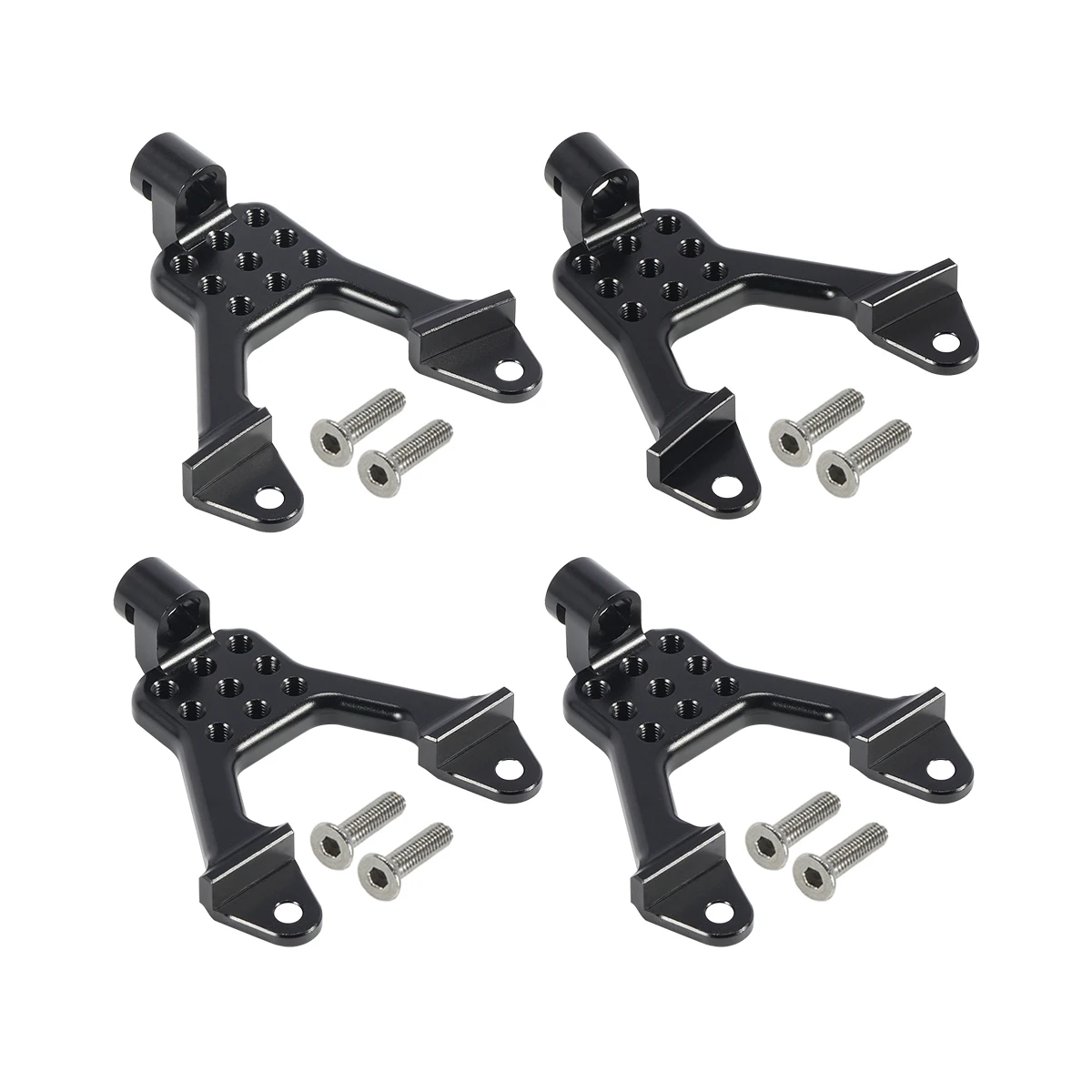 RCクローラー車用アルミフロントリアショックマウントタワー, - Rc Suspension Arm のレビューと価格