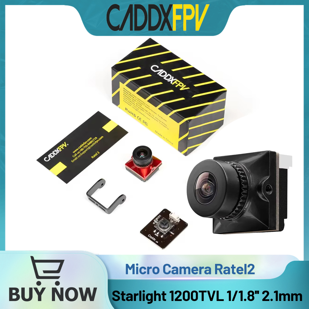 CADDX マイクロ FPV カメラ Ratel 2 4.5 - Drone Rc Camera のレビューと価格