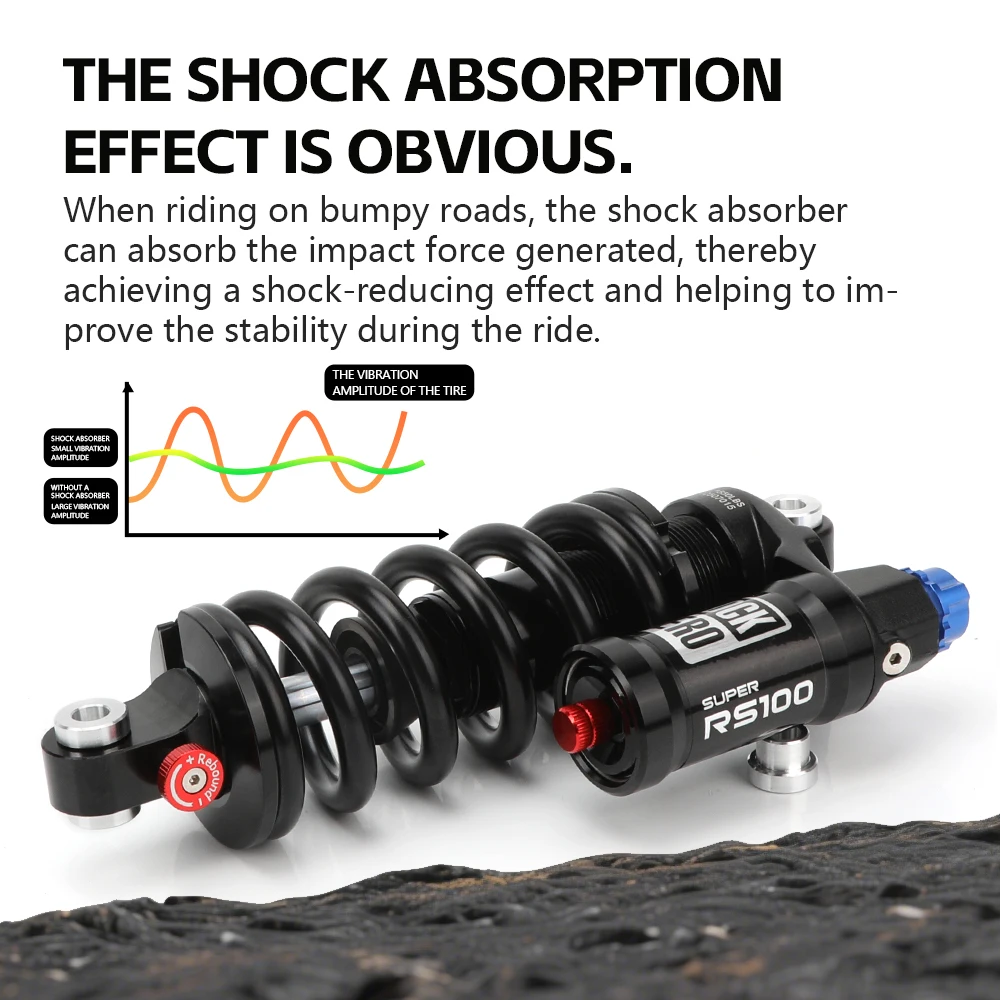TANKE マウンテンバイクリアショックアブソーバー 550 - Rc Suspension Arm のレビューと価格