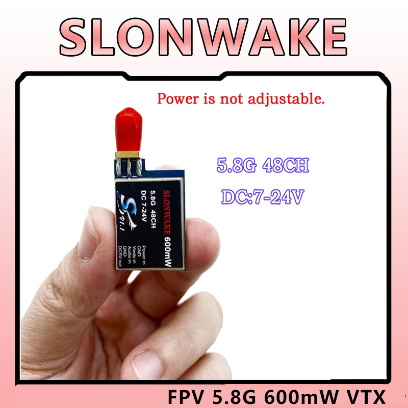 SLONWAKE 5.8G TS5823 PRO ミニアナロ - Drone Rc Camera のレビューと価格
