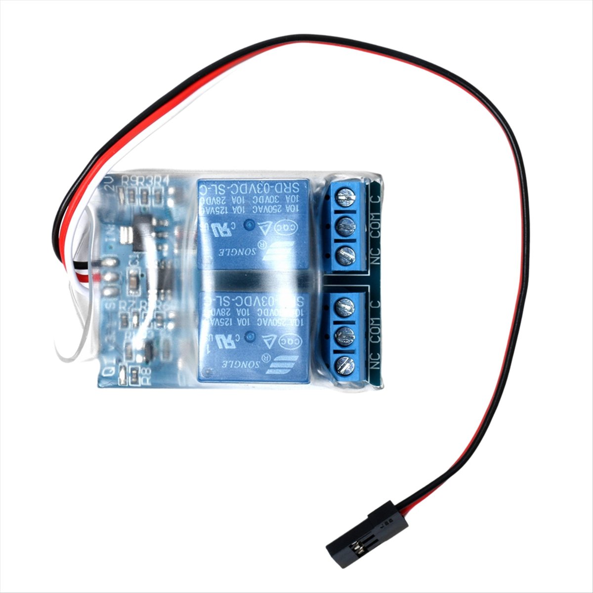 TCE 5V 10A 2チャンネル産業用PWMリレーモジュー - Drone Two Rc Way のレビューと価格