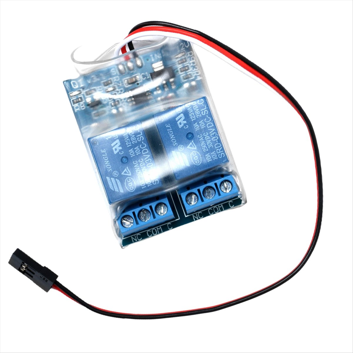 TCE 5V 10A 2チャンネル産業用PWMリレーモジュー - Drone Two Rc Way のレビューと価格