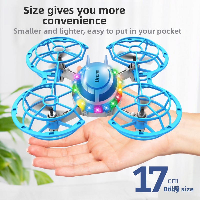 LEDライト付きミニRCドローン、4軸クアッドコプターおもち - Drone Rc App のレビューと価格
