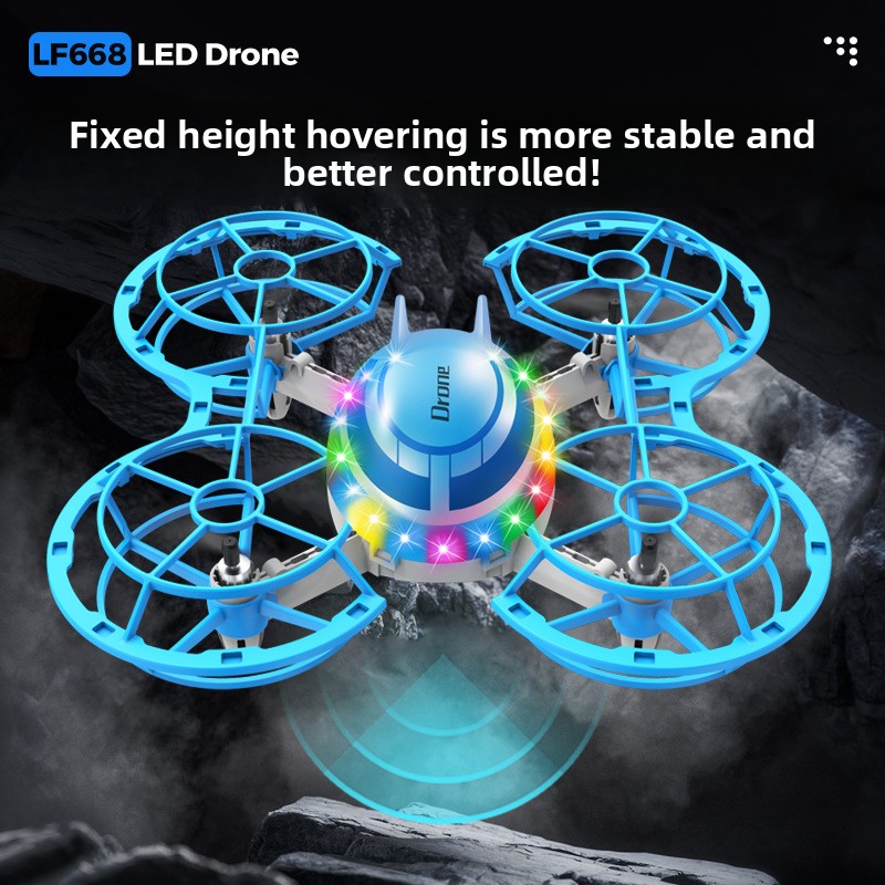 LEDライト付きミニRCドローン、4軸クアッドコプターおもち - Drone Rc App のレビューと価格